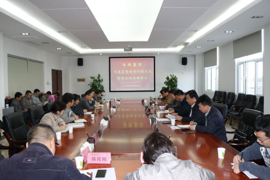 西瑞集團(tuán)召開巡察監(jiān)督檢查問題通報(bào)暨整改動(dòng)員部署會(huì)